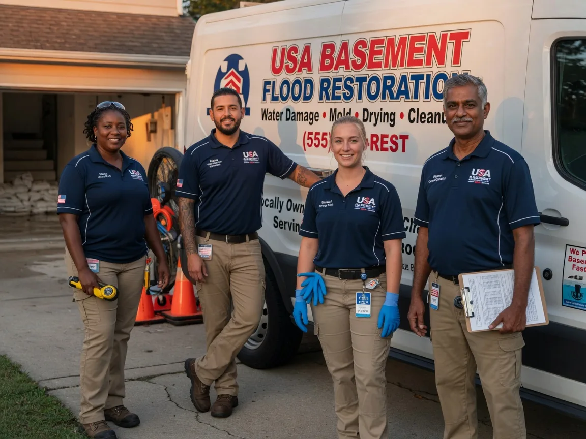 Basement Flood Cleanup company in Crane, IN