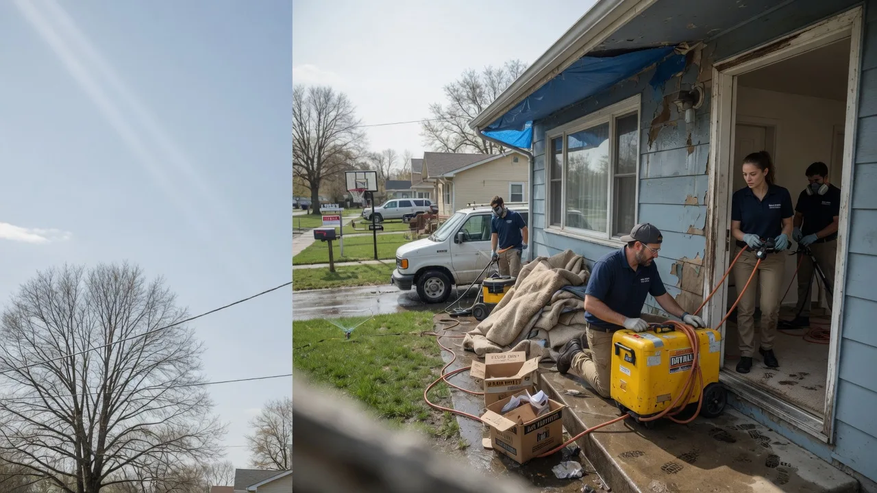 Basement Flood Cleanup in Crane, IN near me